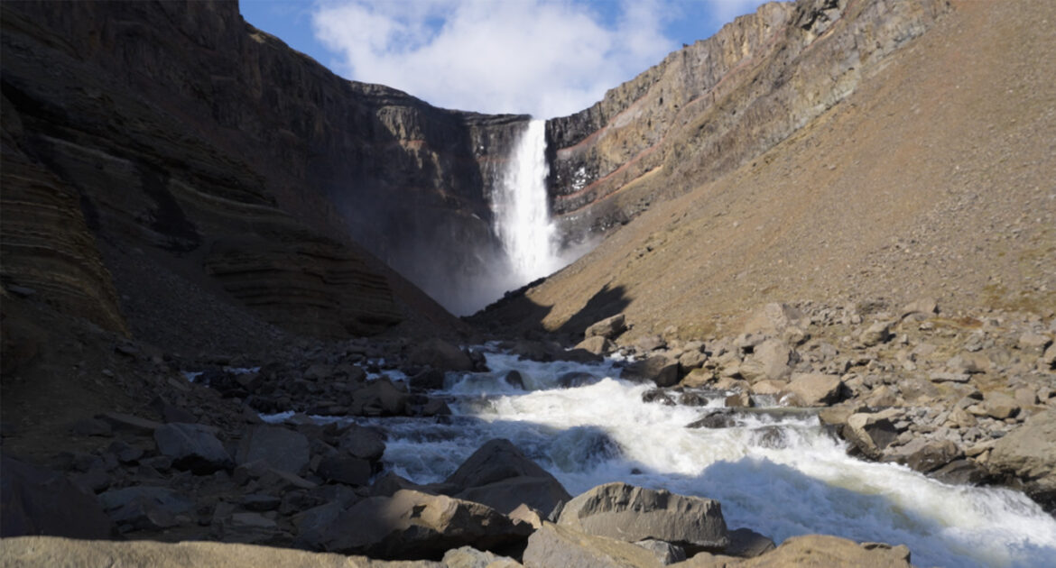 Seyðisfjörður, Island, Hengifoss