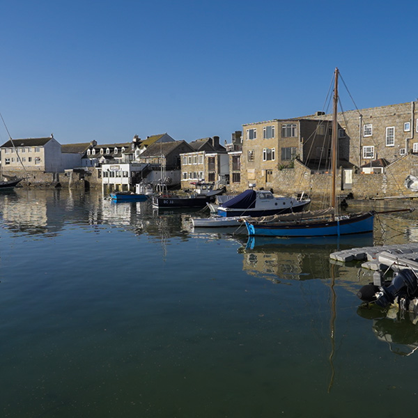 Scilly island, Hugh Town, England