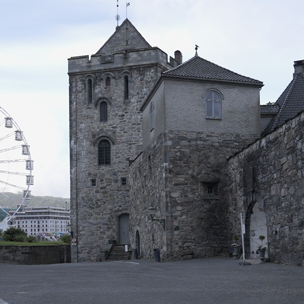 Bergen, Bryggen, Norvey, Bergenhus Fortress