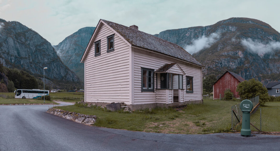 Ulvik, Ulvikafjord, Hardanger Bridge, Norway
