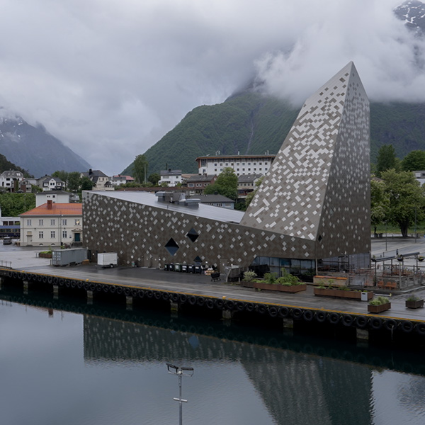 Åndalsnes, Norway, Romsdal Valley, Trollstigen Gjestegård, Trollveggen