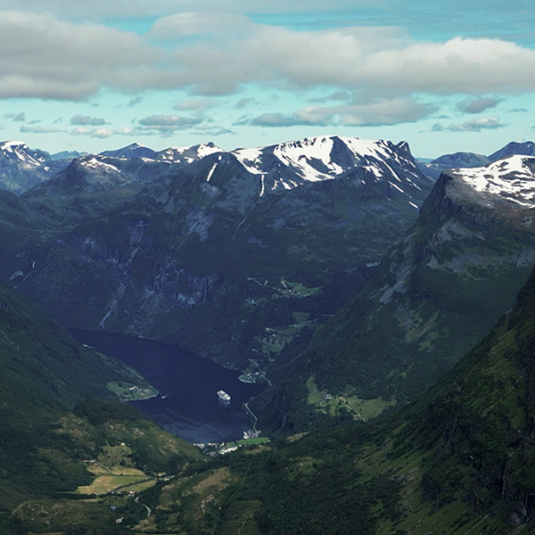 Geiranger, Dalsnibba, Eagle Bend, Norway